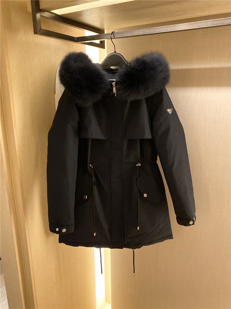 Prada Down Feather Coat Long Sleeved For Women #818530